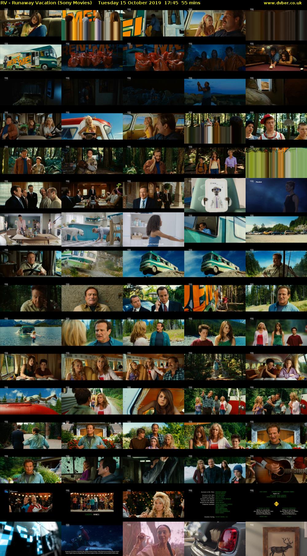 RV - Runaway Vacation (Sony Movies) Tuesday 15 October 2019 17:45 - 18:40