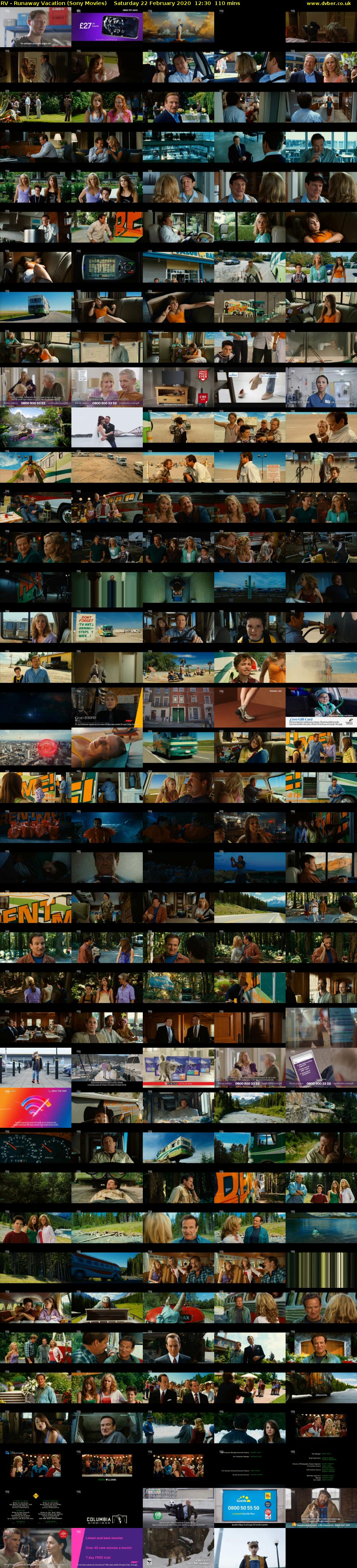 RV - Runaway Vacation (Sony Movies) Saturday 22 February 2020 12:30 - 14:20