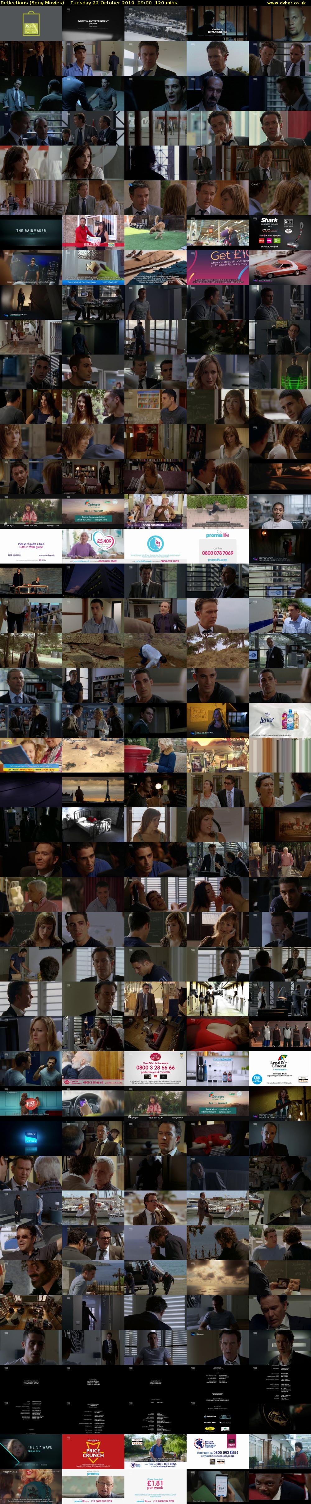 Reflections (Sony Movies) Tuesday 22 October 2019 09:00 - 11:00