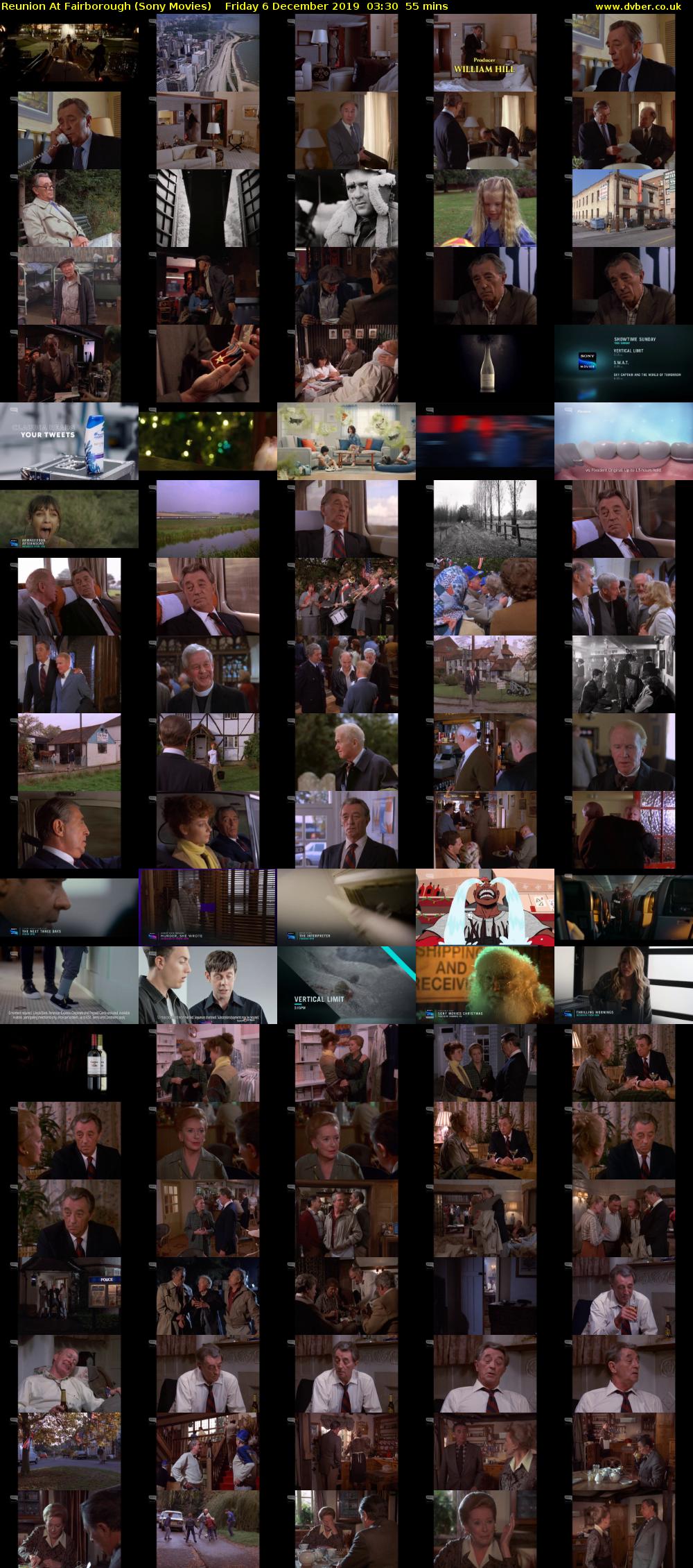 Reunion At Fairborough (Sony Movies) Friday 6 December 2019 03:30 - 04:25