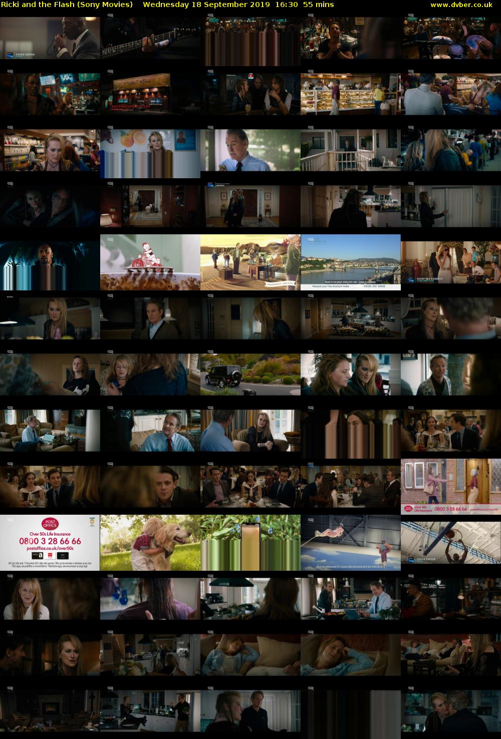 Ricki and the Flash (Sony Movies) Wednesday 18 September 2019 16:30 - 17:25