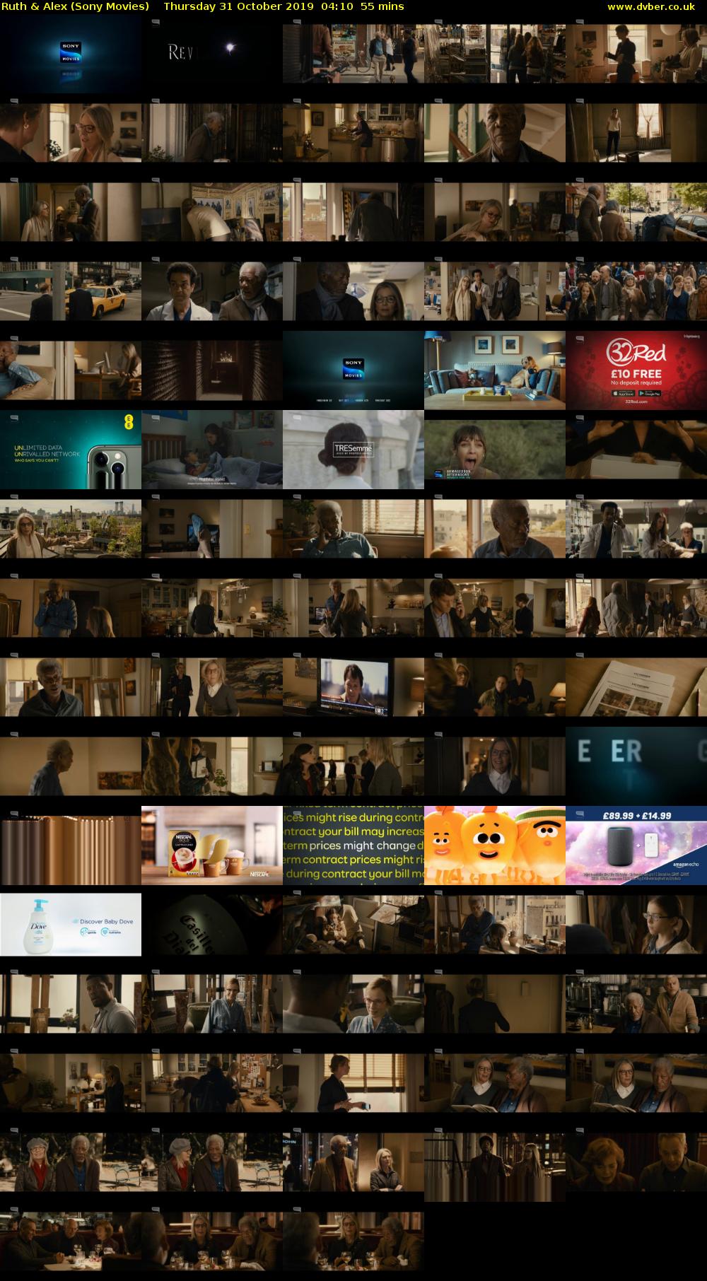 Ruth & Alex (Sony Movies) Thursday 31 October 2019 04:10 - 05:05