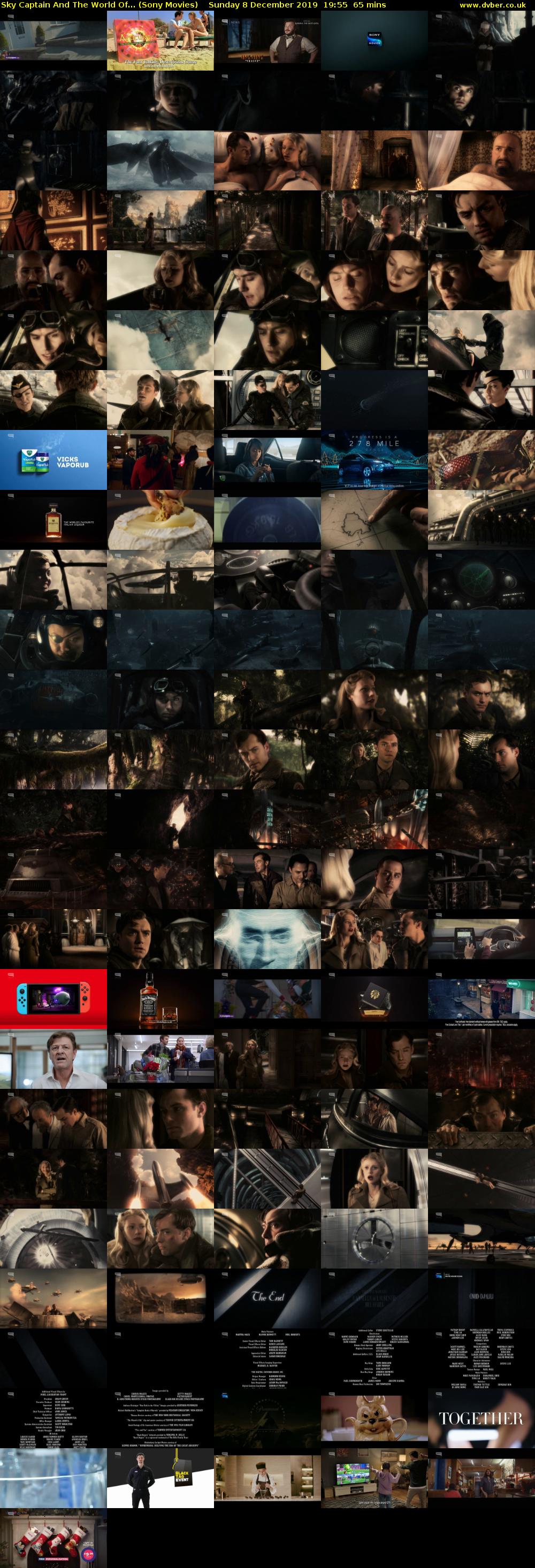 Sky Captain And The World Of... (Sony Movies) Sunday 8 December 2019 19:55 - 21:00
