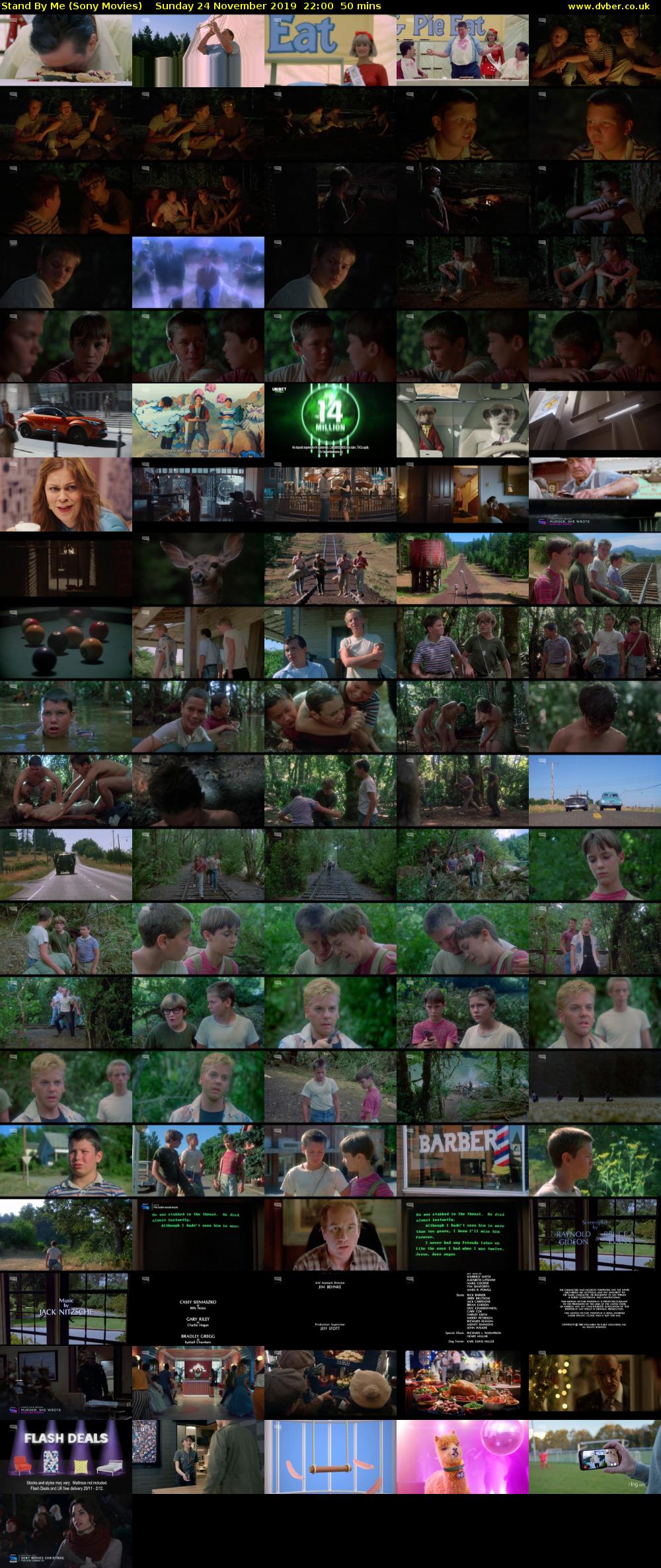 Stand By Me (Sony Movies) Sunday 24 November 2019 22:00 - 22:50