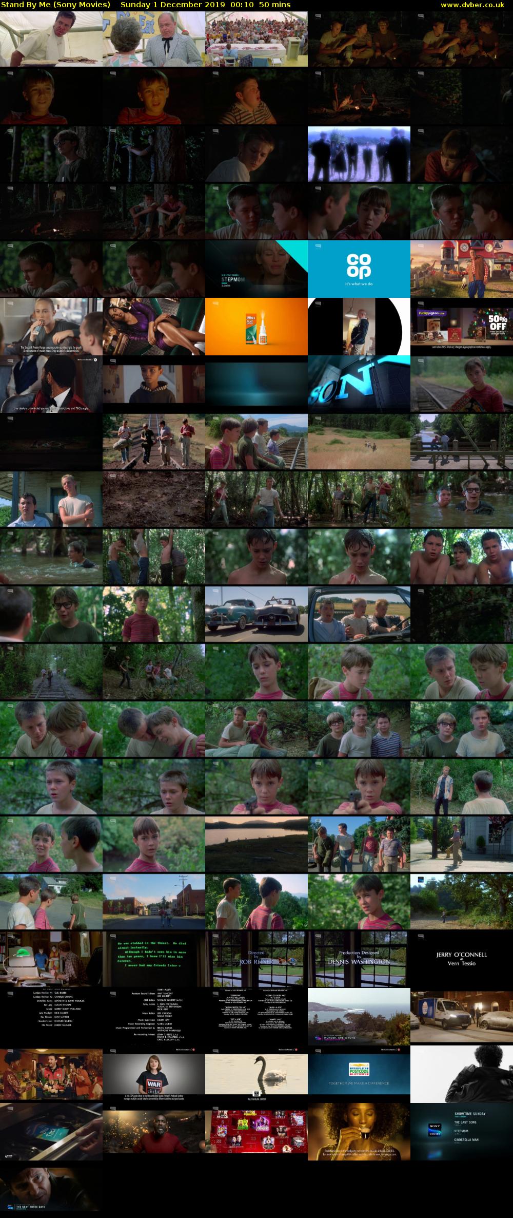 Stand By Me (Sony Movies) Sunday 1 December 2019 00:10 - 01:00