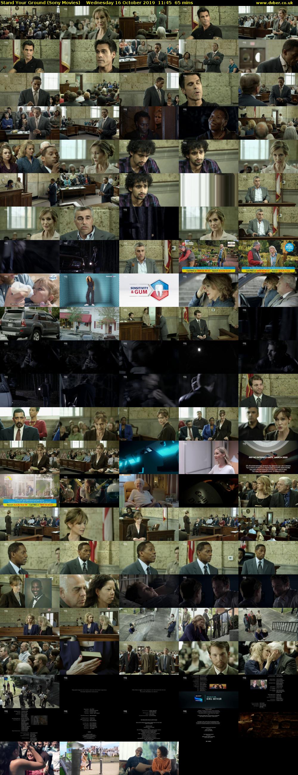 Stand Your Ground (Sony Movies) Wednesday 16 October 2019 11:45 - 12:50