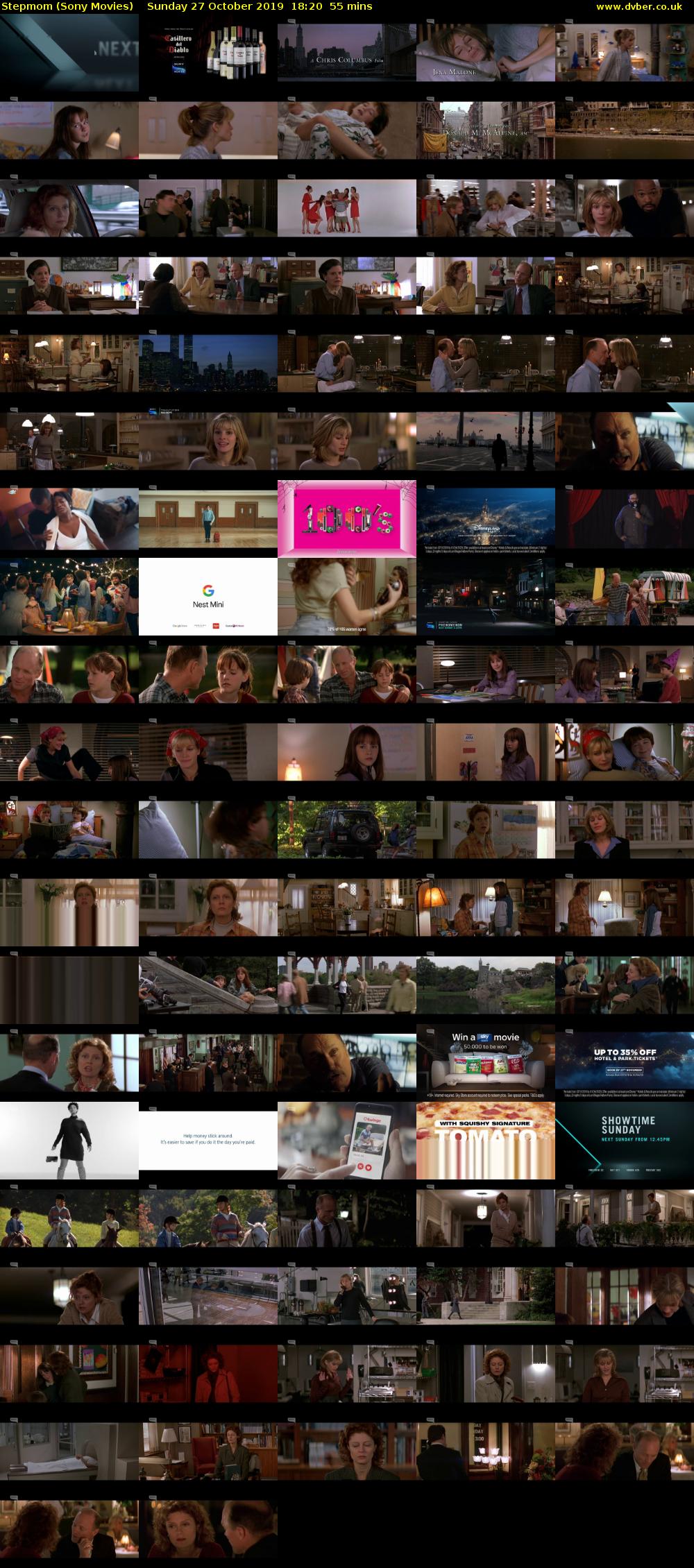 Stepmom (Sony Movies) Sunday 27 October 2019 18:20 - 19:15