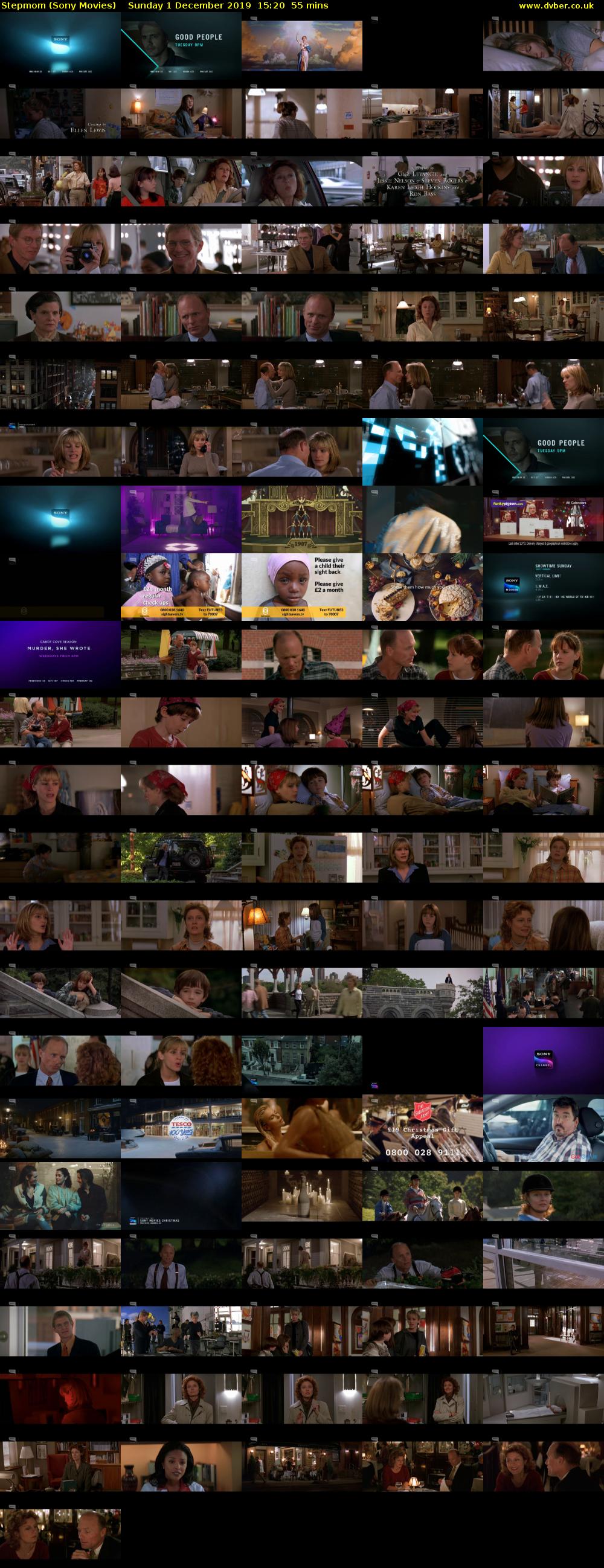 Stepmom (Sony Movies) Sunday 1 December 2019 15:20 - 16:15