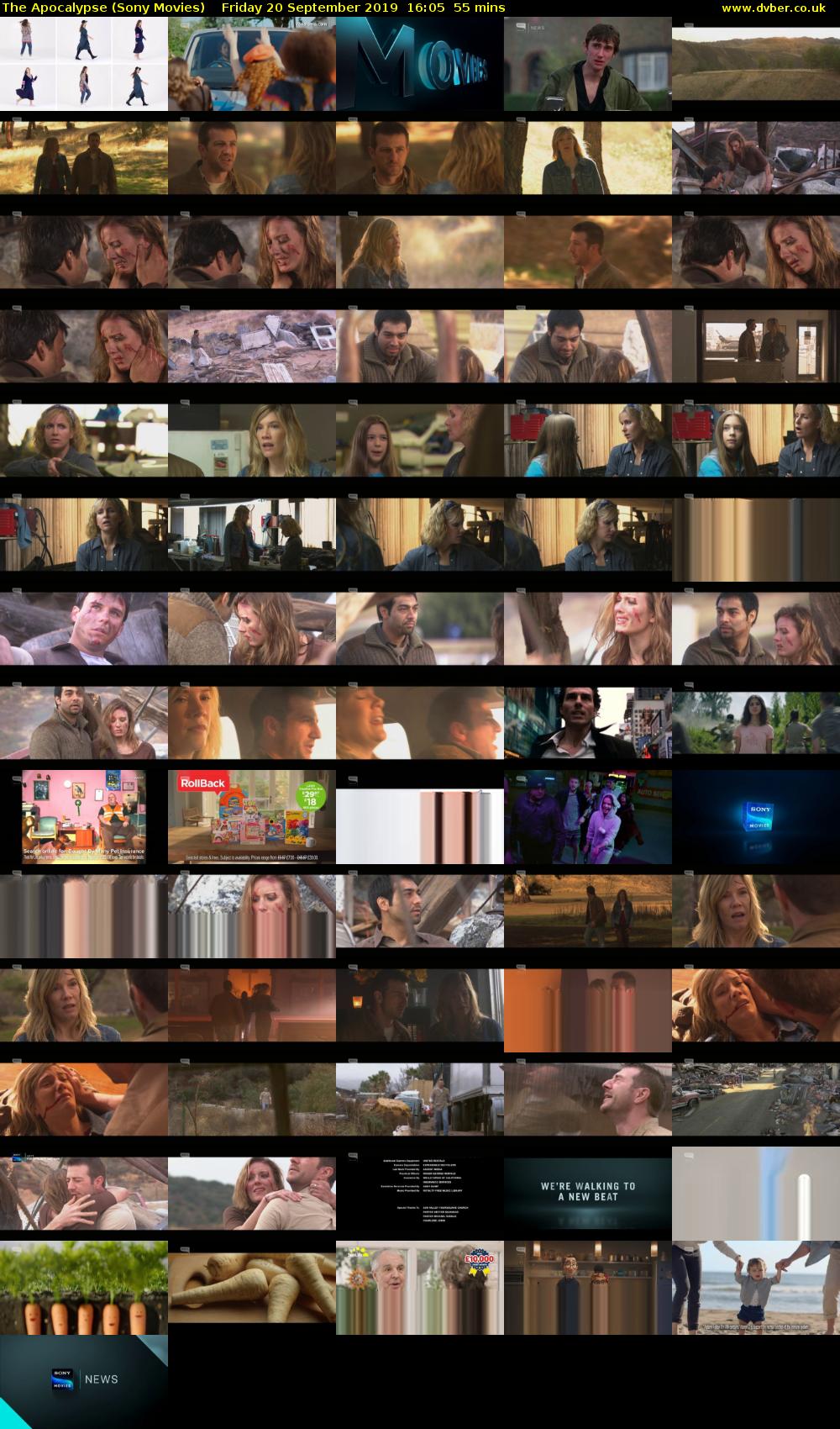 The Apocalypse (Sony Movies) Friday 20 September 2019 16:05 - 17:00