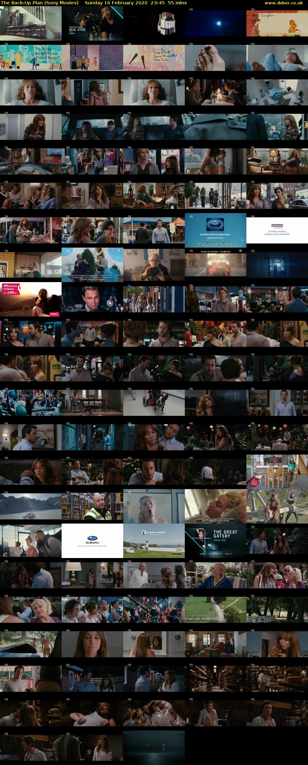 The Back-Up Plan (Sony Movies) Sunday 16 February 2020 23:45 - 00:40