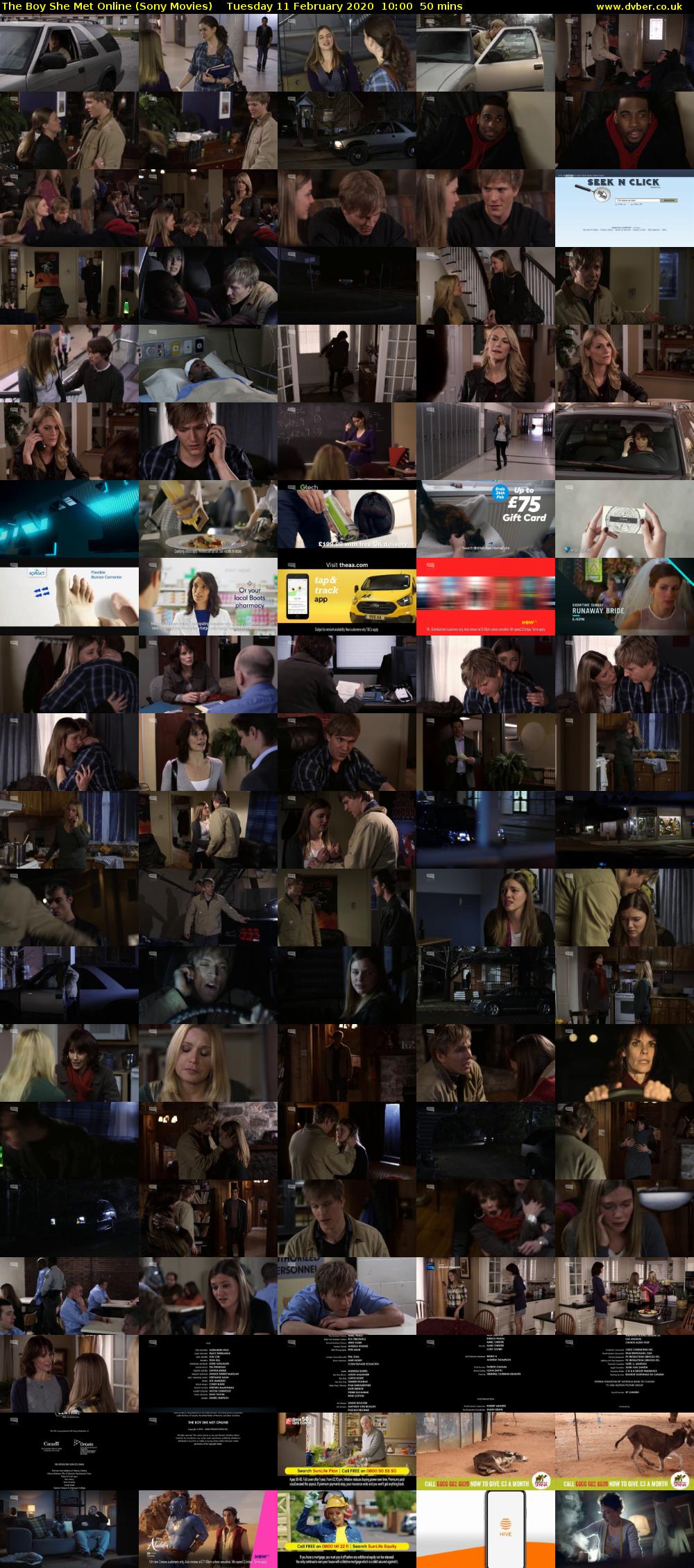 The Boy She Met Online (Sony Movies) Tuesday 11 February 2020 10:00 - 10:50