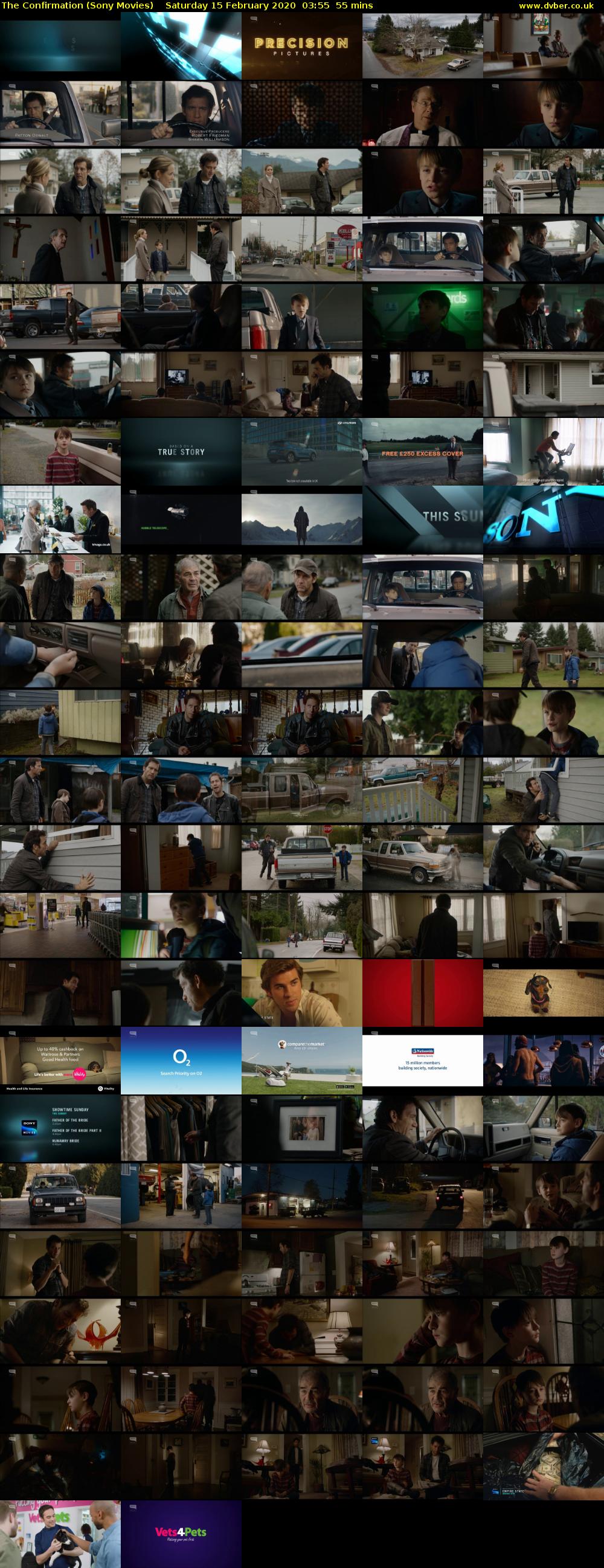The Confirmation (Sony Movies) Saturday 15 February 2020 03:55 - 04:50