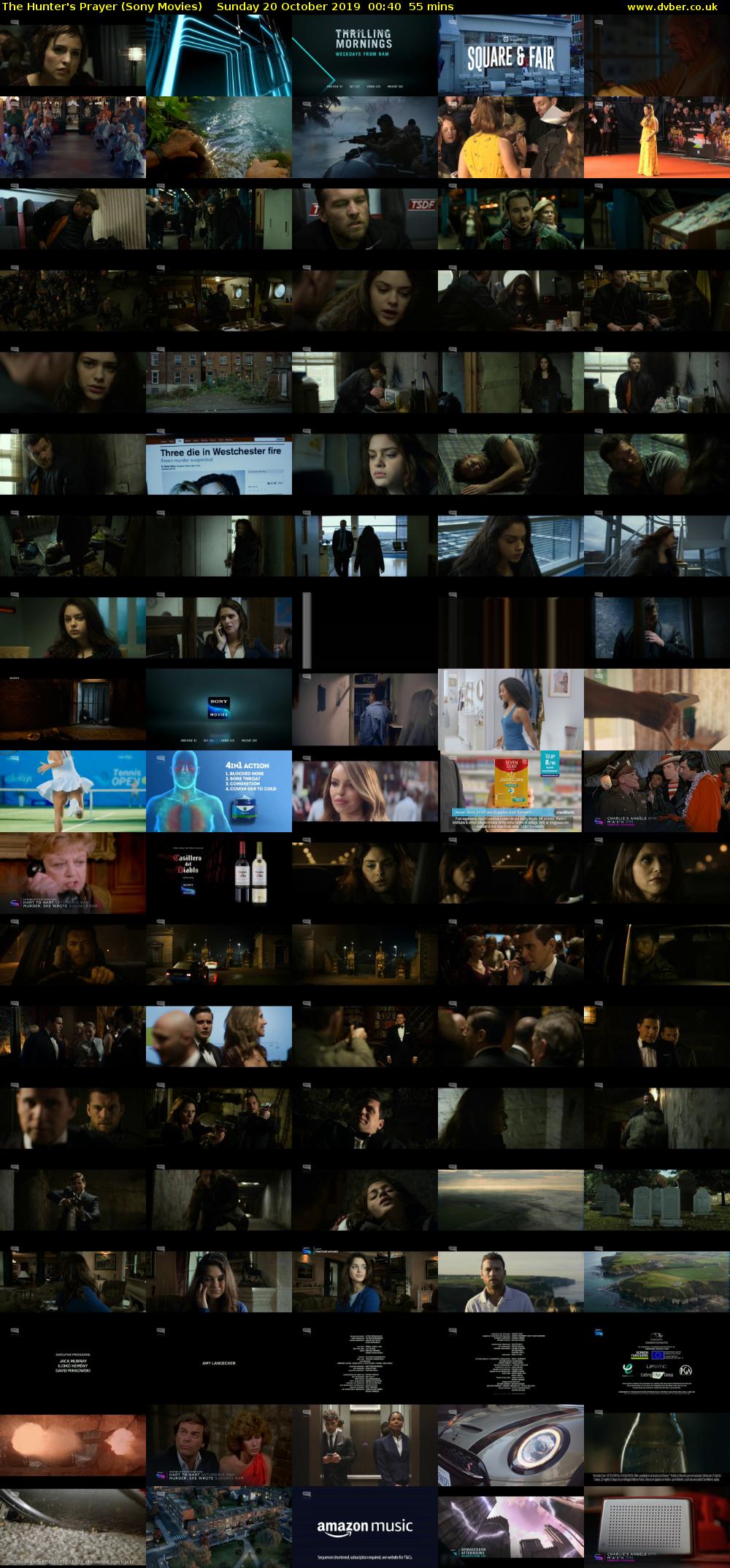 The Hunter's Prayer (Sony Movies) Sunday 20 October 2019 00:40 - 01:35