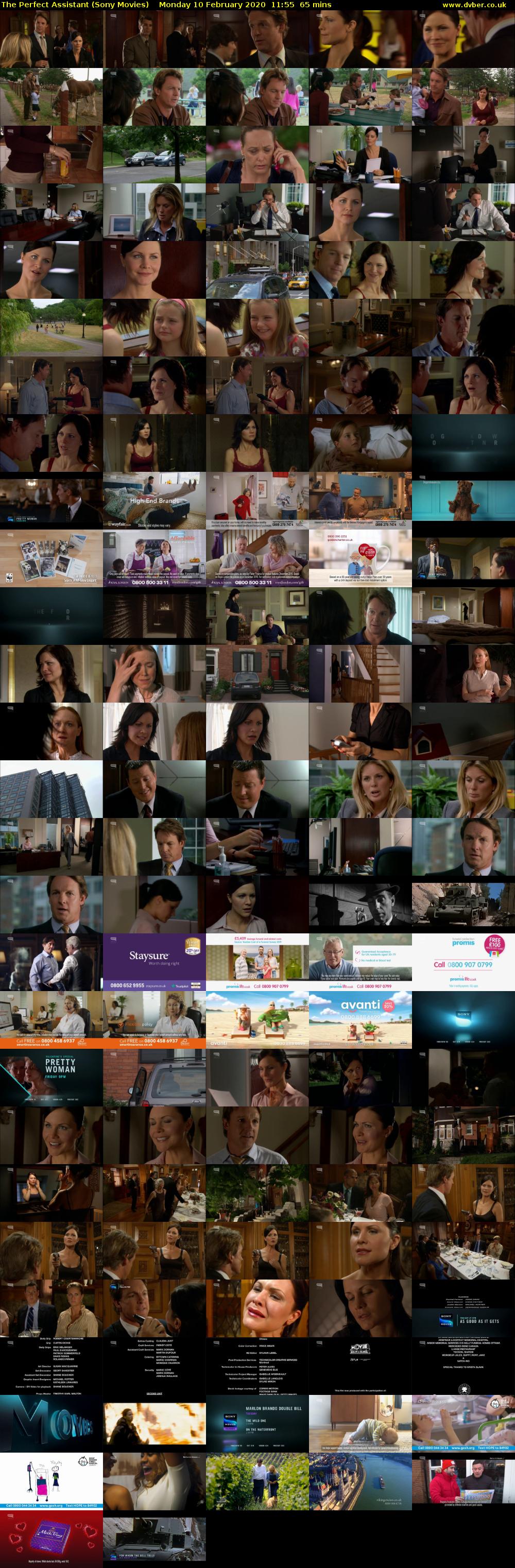 The Perfect Assistant (Sony Movies) Monday 10 February 2020 11:55 - 13:00