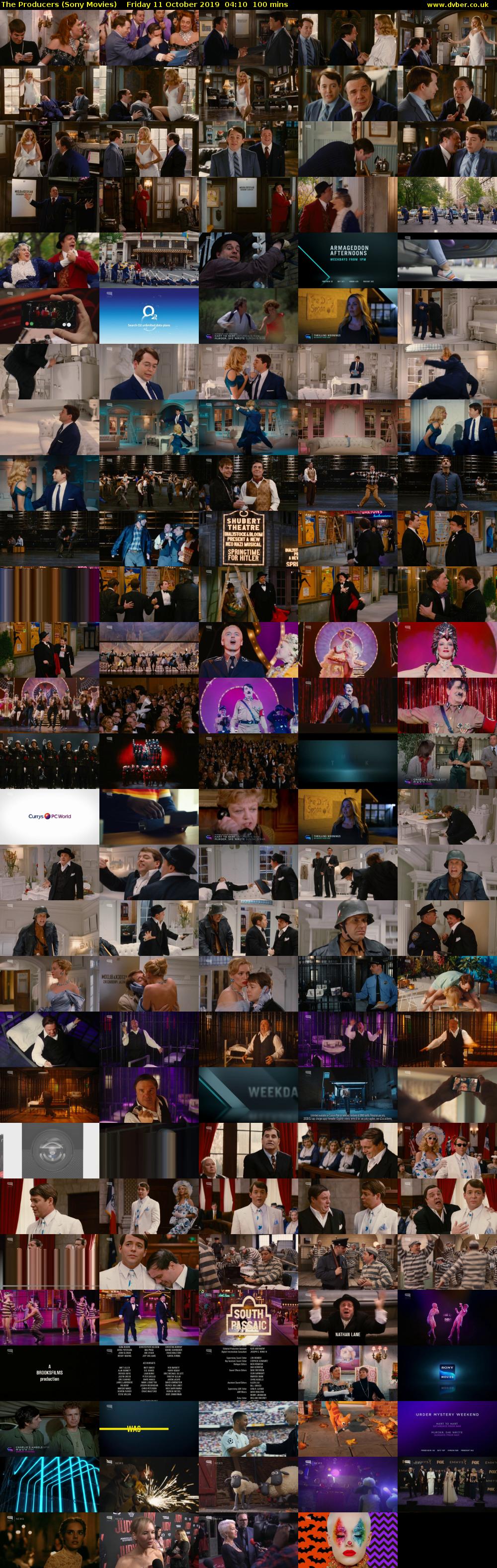 The Producers (Sony Movies) Friday 11 October 2019 04:10 - 05:50