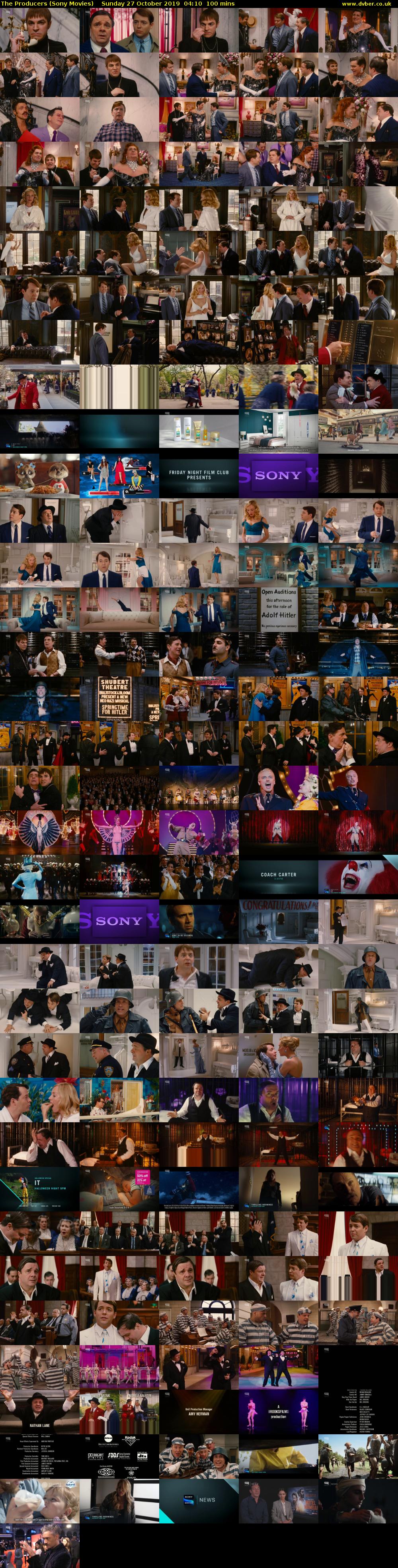 The Producers (Sony Movies) Sunday 27 October 2019 04:10 - 05:50