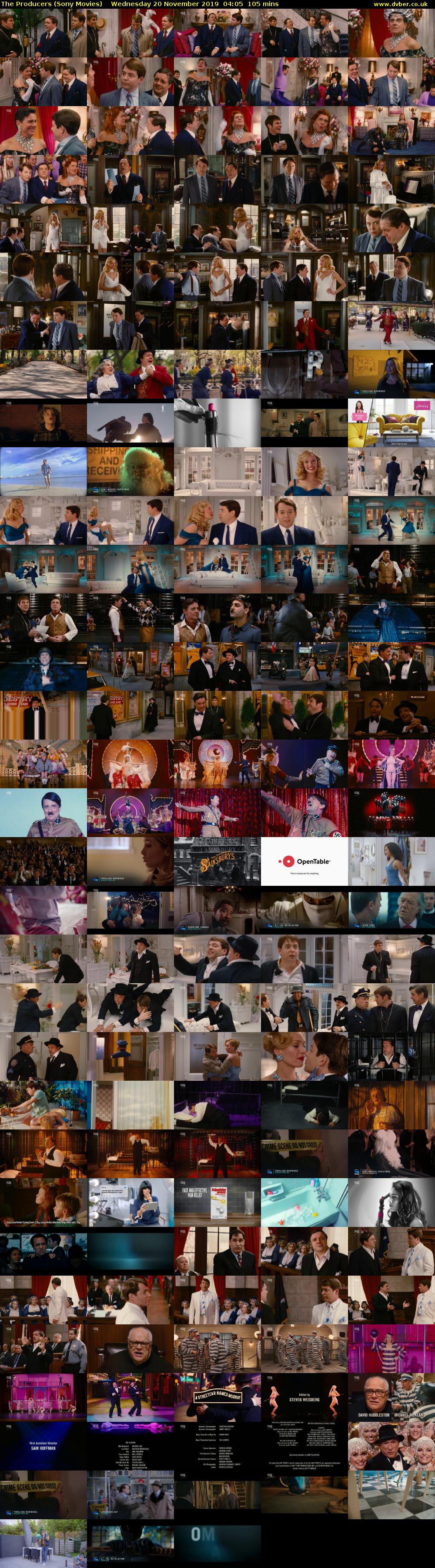 The Producers (Sony Movies) Wednesday 20 November 2019 04:05 - 05:50