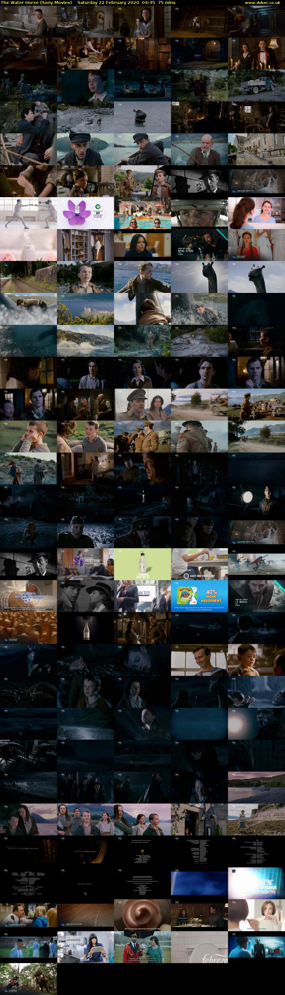 The Water Horse (Sony Movies) Saturday 22 February 2020 04:45 - 06:00