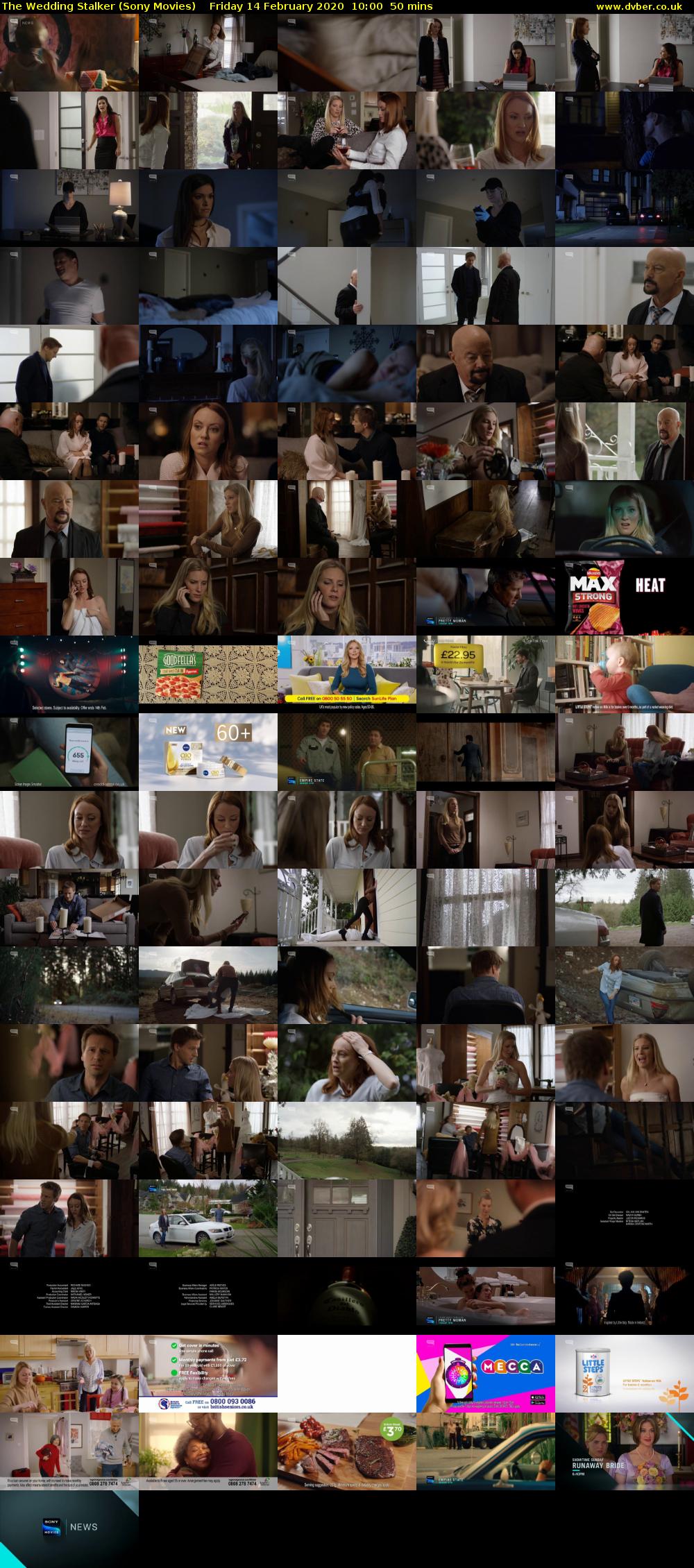 The Wedding Stalker (Sony Movies) Friday 14 February 2020 10:00 - 10:50