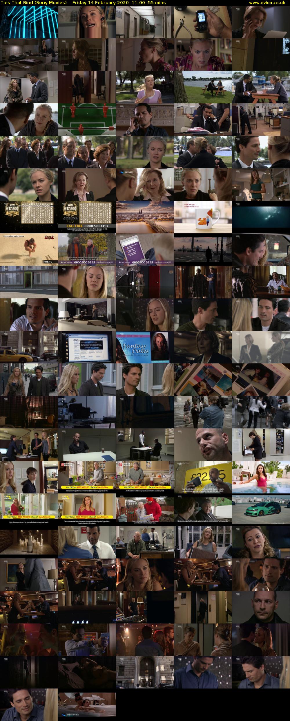 Ties That Bind (Sony Movies) Friday 14 February 2020 11:00 - 11:55