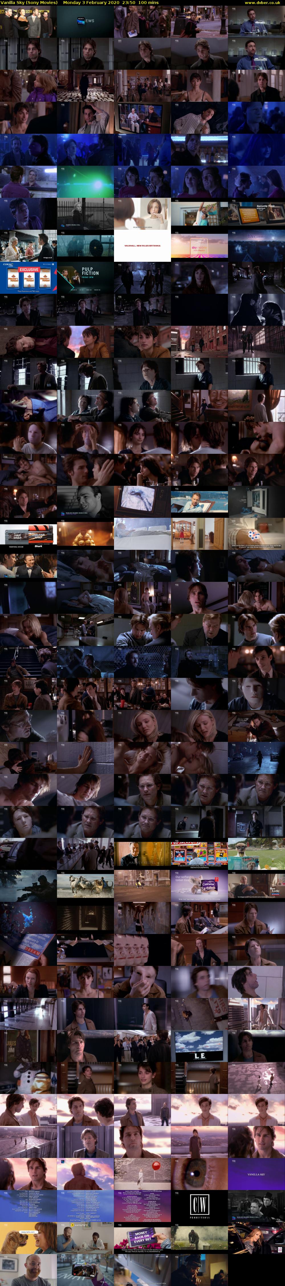 Vanilla Sky (Sony Movies) Monday 3 February 2020 23:50 - 01:30