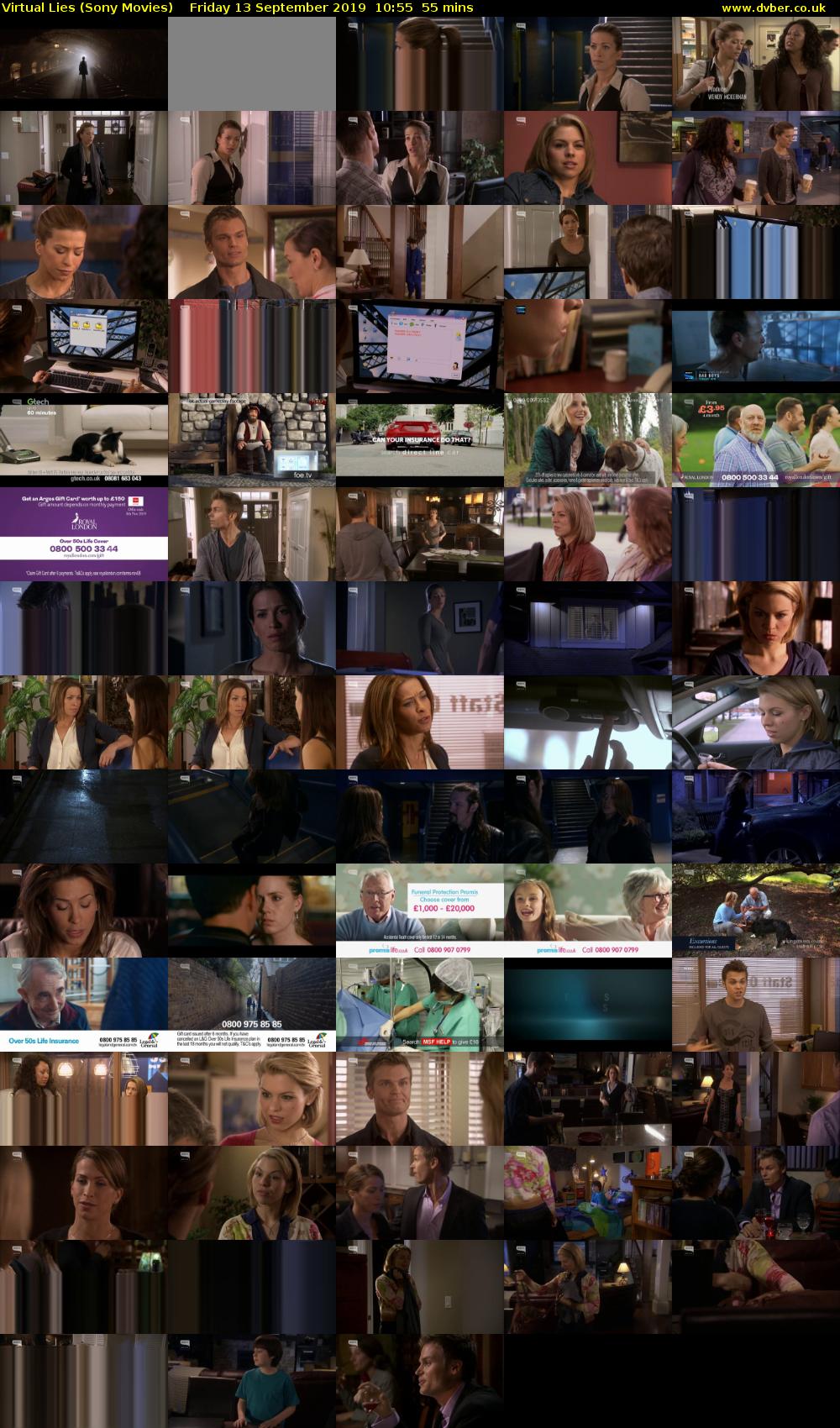 Virtual Lies (Sony Movies) Friday 13 September 2019 10:55 - 11:50