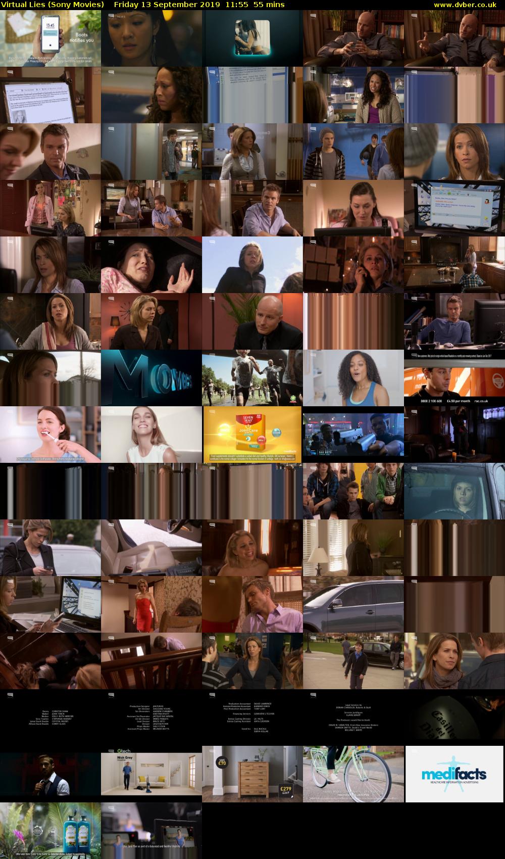 Virtual Lies (Sony Movies) Friday 13 September 2019 11:55 - 12:50