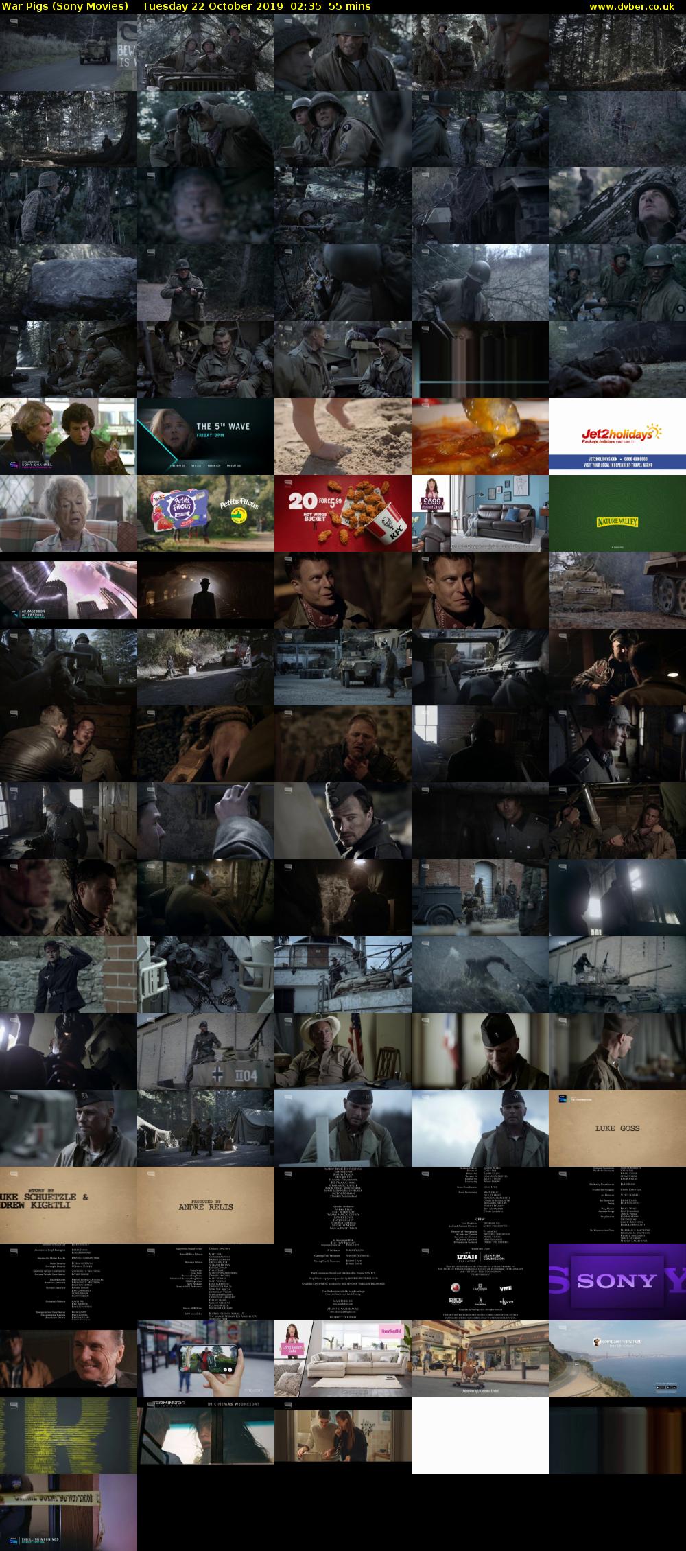 War Pigs (Sony Movies) Tuesday 22 October 2019 02:35 - 03:30