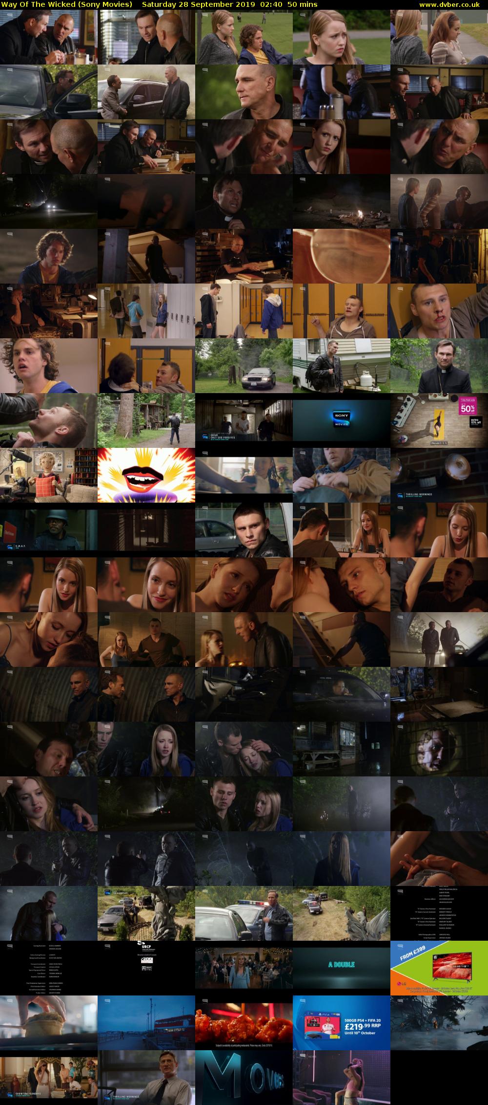 Way Of The Wicked (Sony Movies) Saturday 28 September 2019 02:40 - 03:30