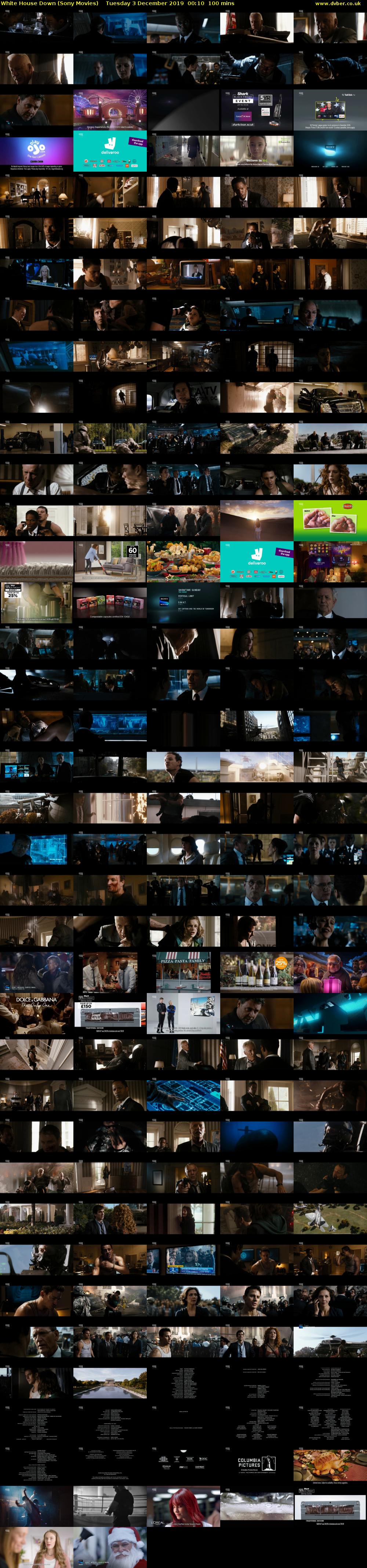 White House Down (Sony Movies) Tuesday 3 December 2019 00:10 - 01:50