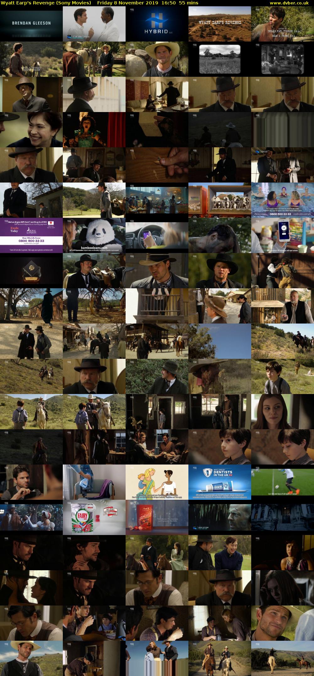 Wyatt Earp's Revenge (Sony Movies) Friday 8 November 2019 16:50 - 17:45