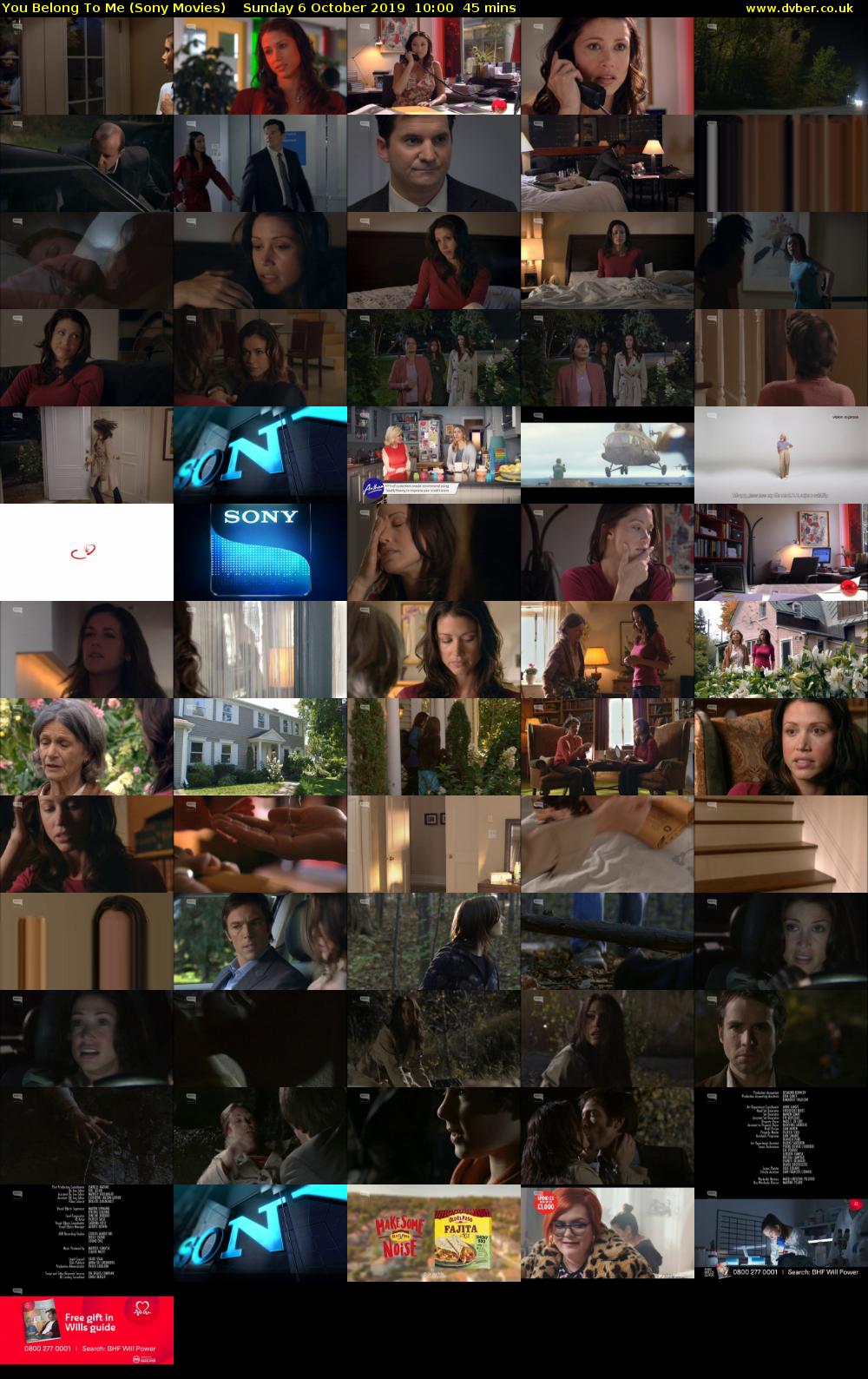 You Belong To Me (Sony Movies) Sunday 6 October 2019 10:00 - 10:45