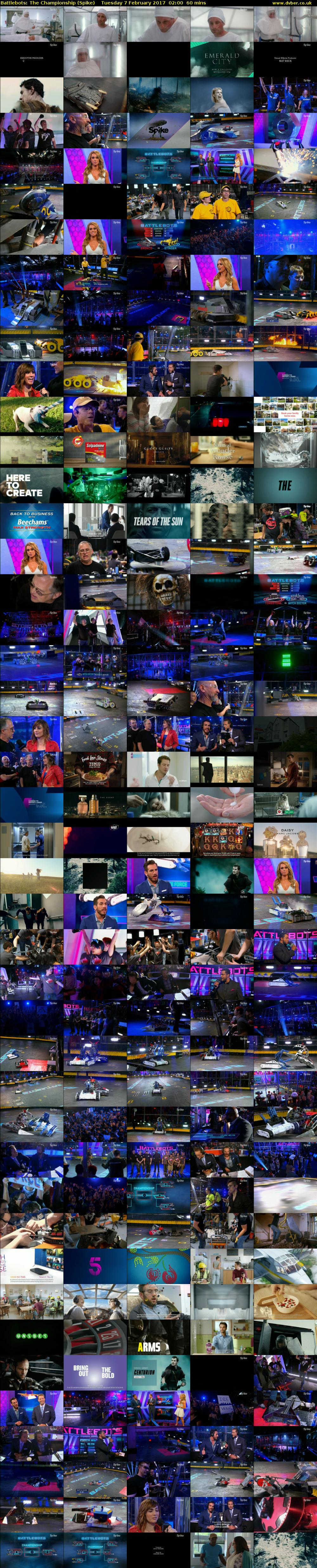 Battlebots: The Championship (Spike) Tuesday 7 February 2017 02:00 - 03:00