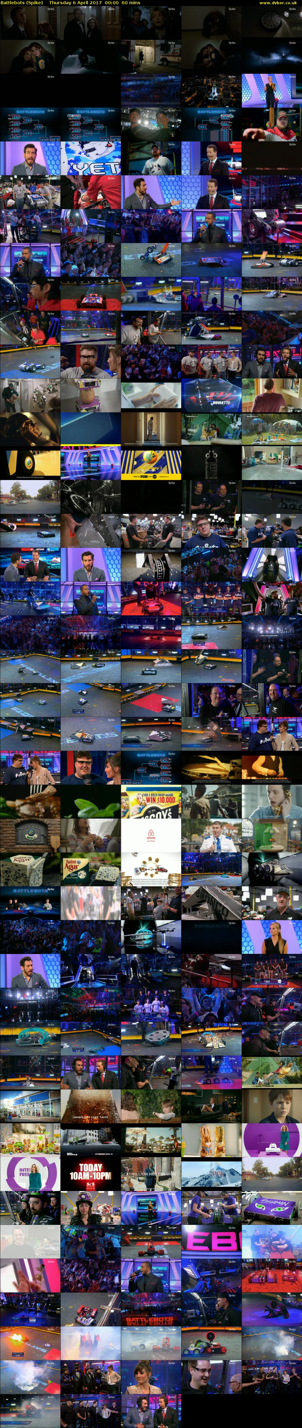 Battlebots (Spike) Thursday 6 April 2017 00:00 - 01:00