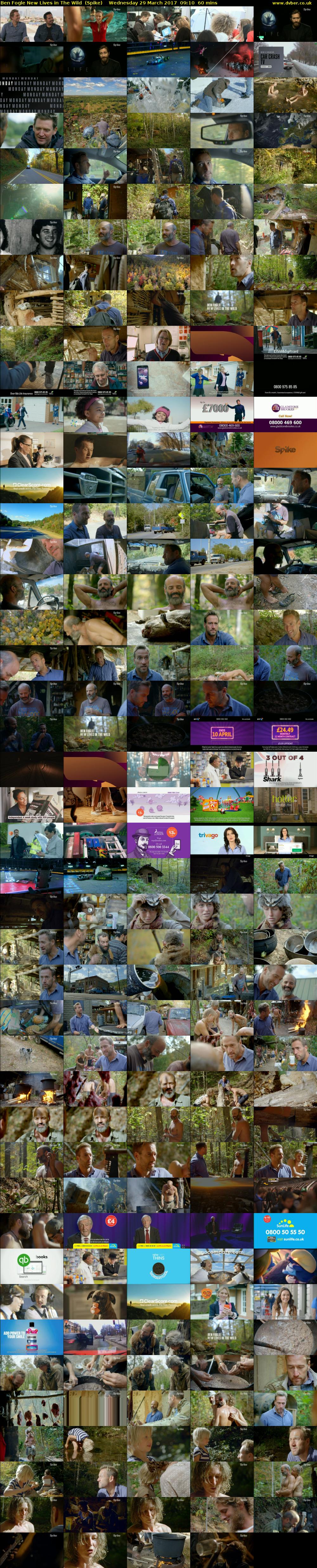 Ben Fogle New Lives in The Wild  (Spike) Wednesday 29 March 2017 09:10 - 10:10