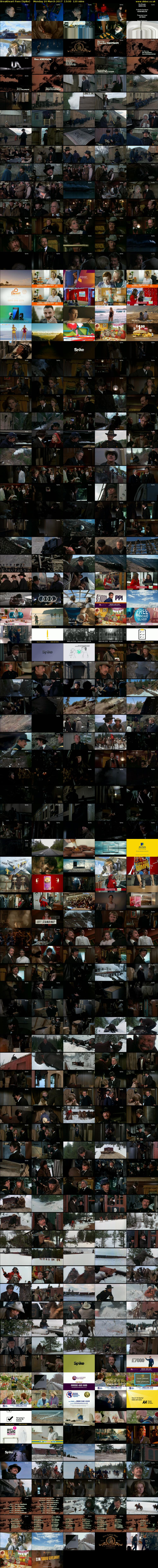 Breakheart Pass (Spike) Monday 20 March 2017 13:00 - 15:00