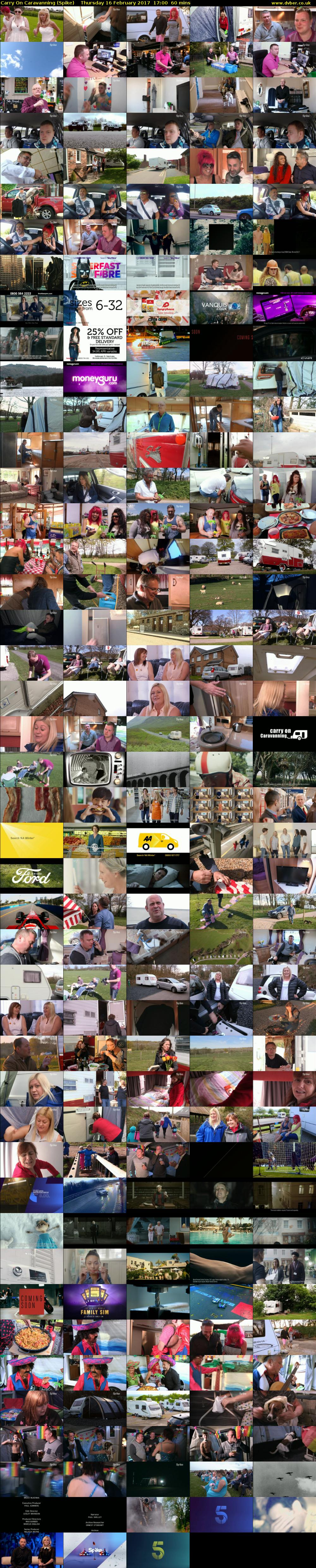 Carry On Caravanning (Spike) Thursday 16 February 2017 17:00 - 18:00