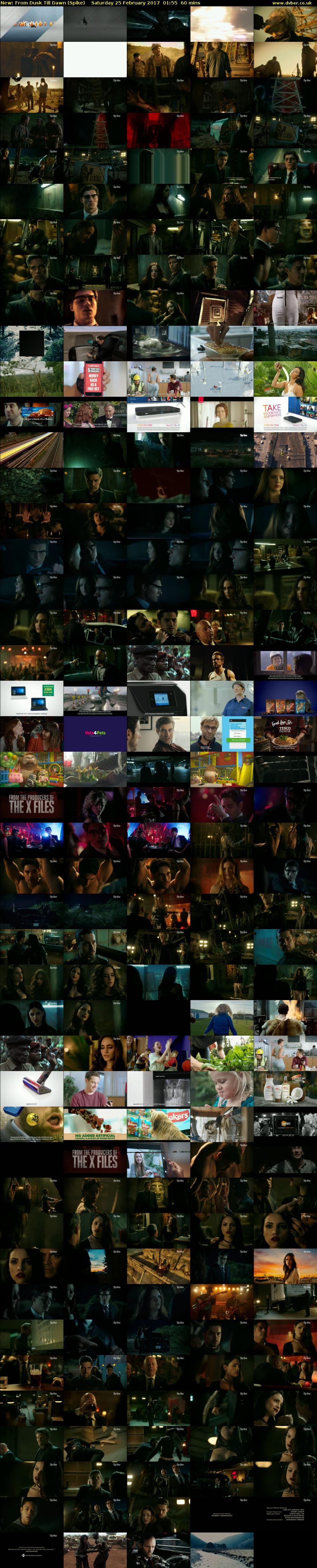From Dusk Till Dawn (Spike) Saturday 25 February 2017 01:55 - 02:55