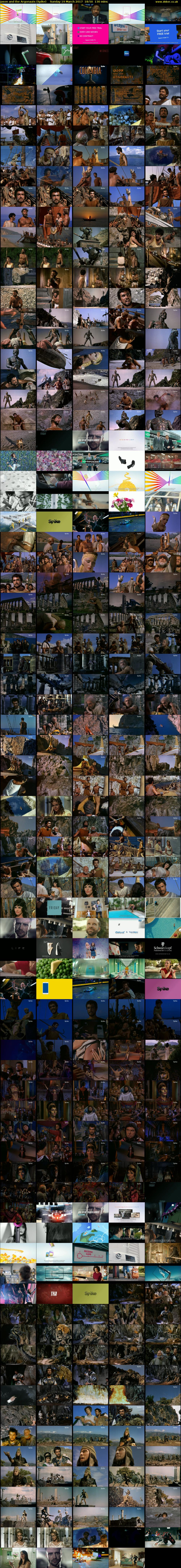 Jason and the Argonauts (Spike) Sunday 19 March 2017 18:50 - 21:00