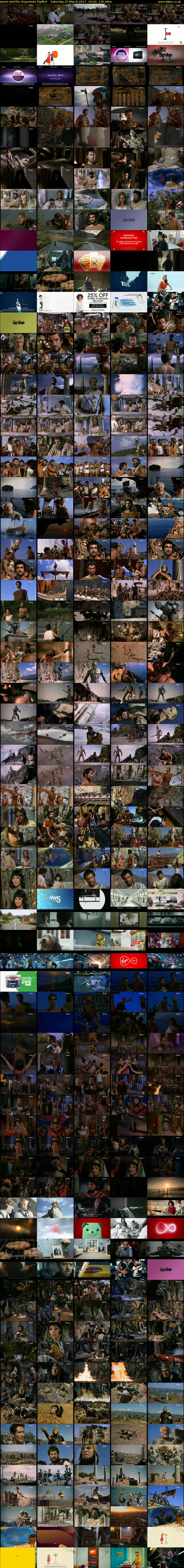 Jason and the Argonauts (Spike) Saturday 25 March 2017 16:50 - 19:00