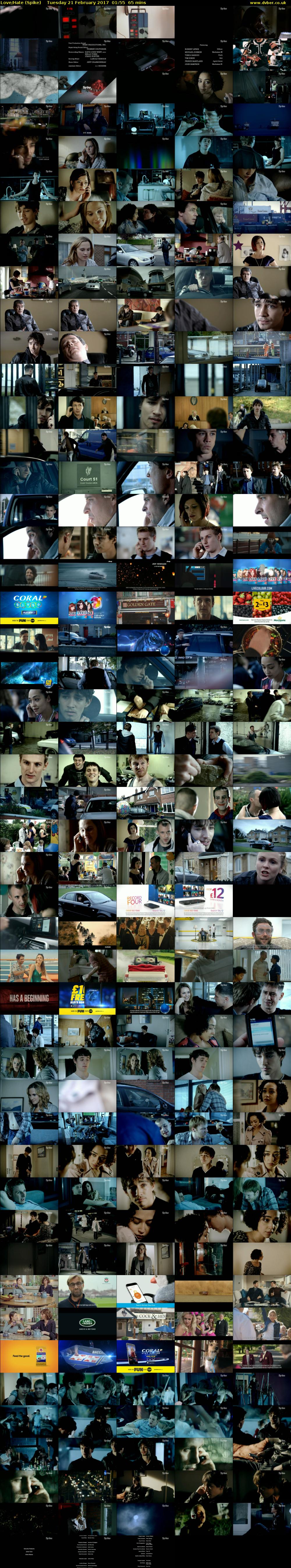 Love/Hate (Spike) Tuesday 21 February 2017 01:55 - 03:00
