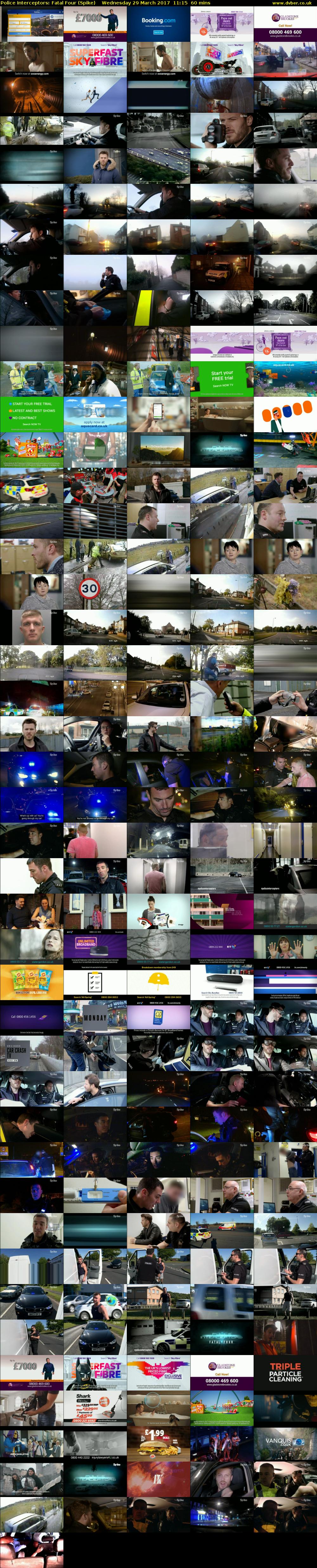Police Interceptors: Fatal Four (Spike) Wednesday 29 March 2017 11:15 - 12:15