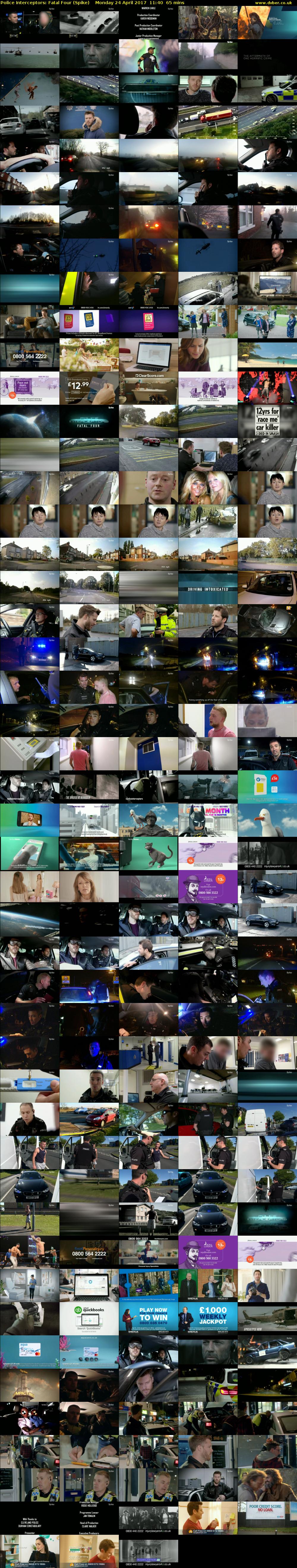 Police Interceptors: Fatal Four (Spike) Monday 24 April 2017 11:40 - 12:45