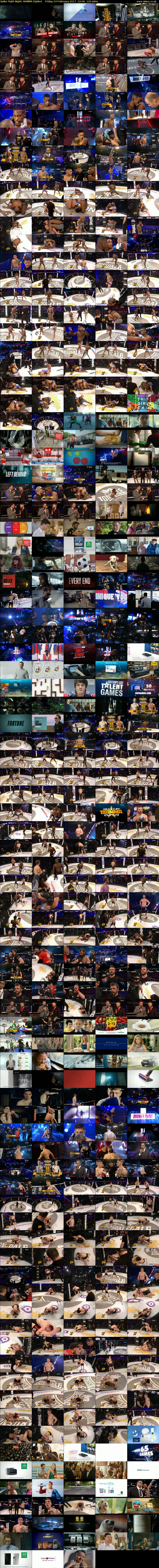 Spike Fight Night: BAMMA (Spike) Friday 24 February 2017 22:00 - 00:00