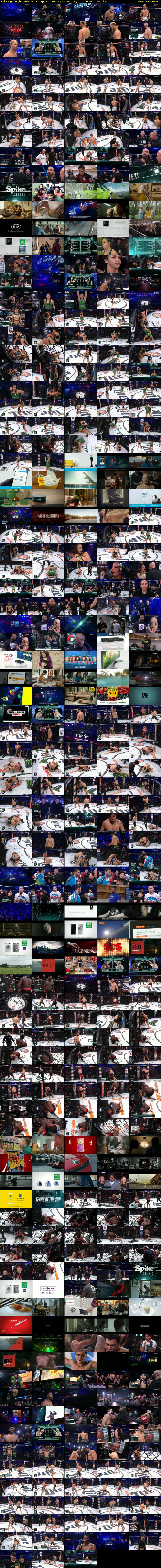 Spike Fight Night: Bellator 172 (Spike) Sunday 26 February 2017 00:00 - 02:00