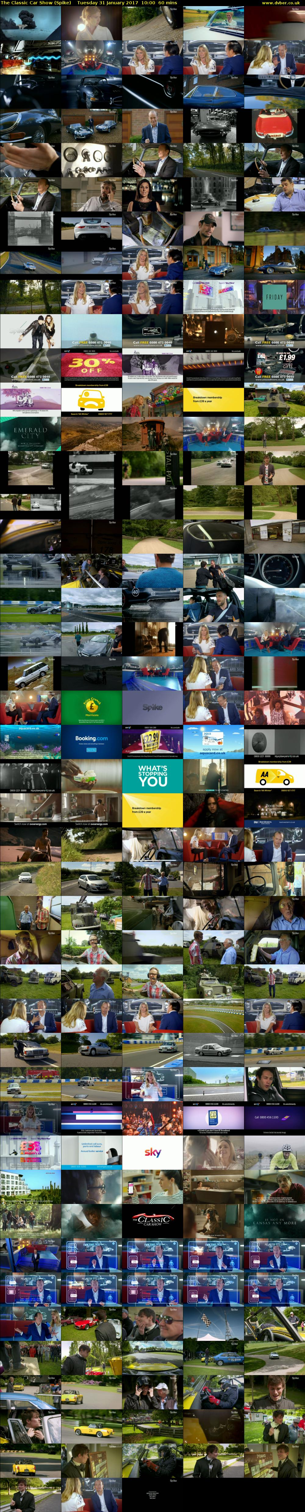 The Classic Car Show (Spike) Tuesday 31 January 2017 10:00 - 11:00