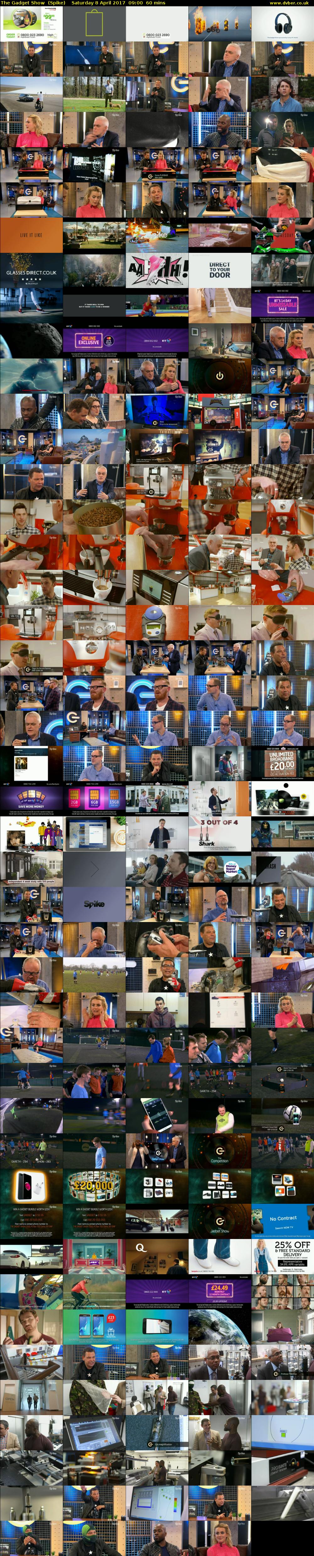 The Gadget Show  (Spike) Saturday 8 April 2017 09:00 - 10:00