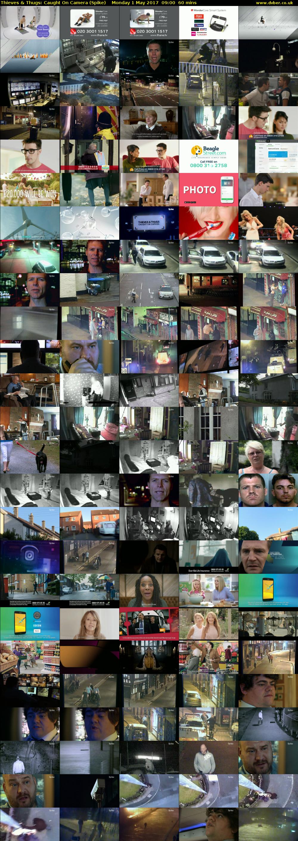 Thieves & Thugs: Caught On Camera (Spike) Monday 1 May 2017 09:00 - 10:00