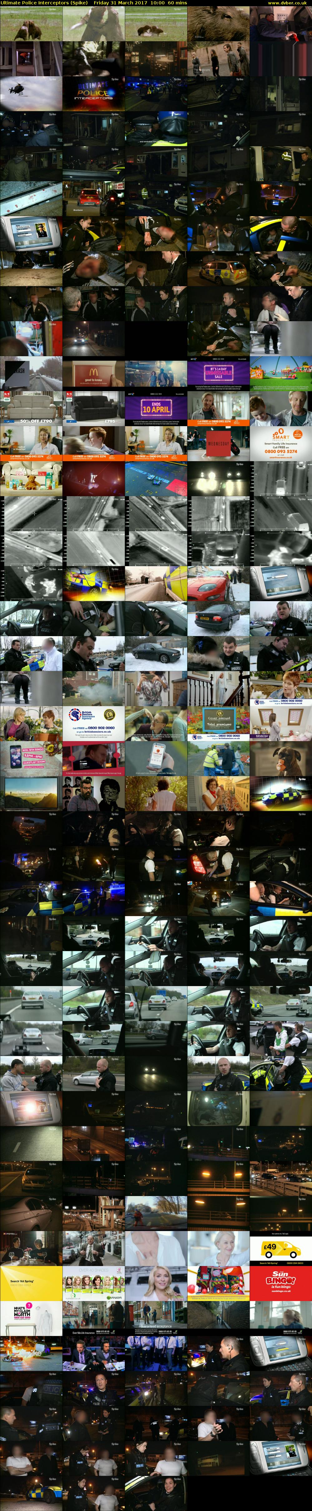Ultimate Police Interceptors (Spike) Friday 31 March 2017 10:00 - 11:00
