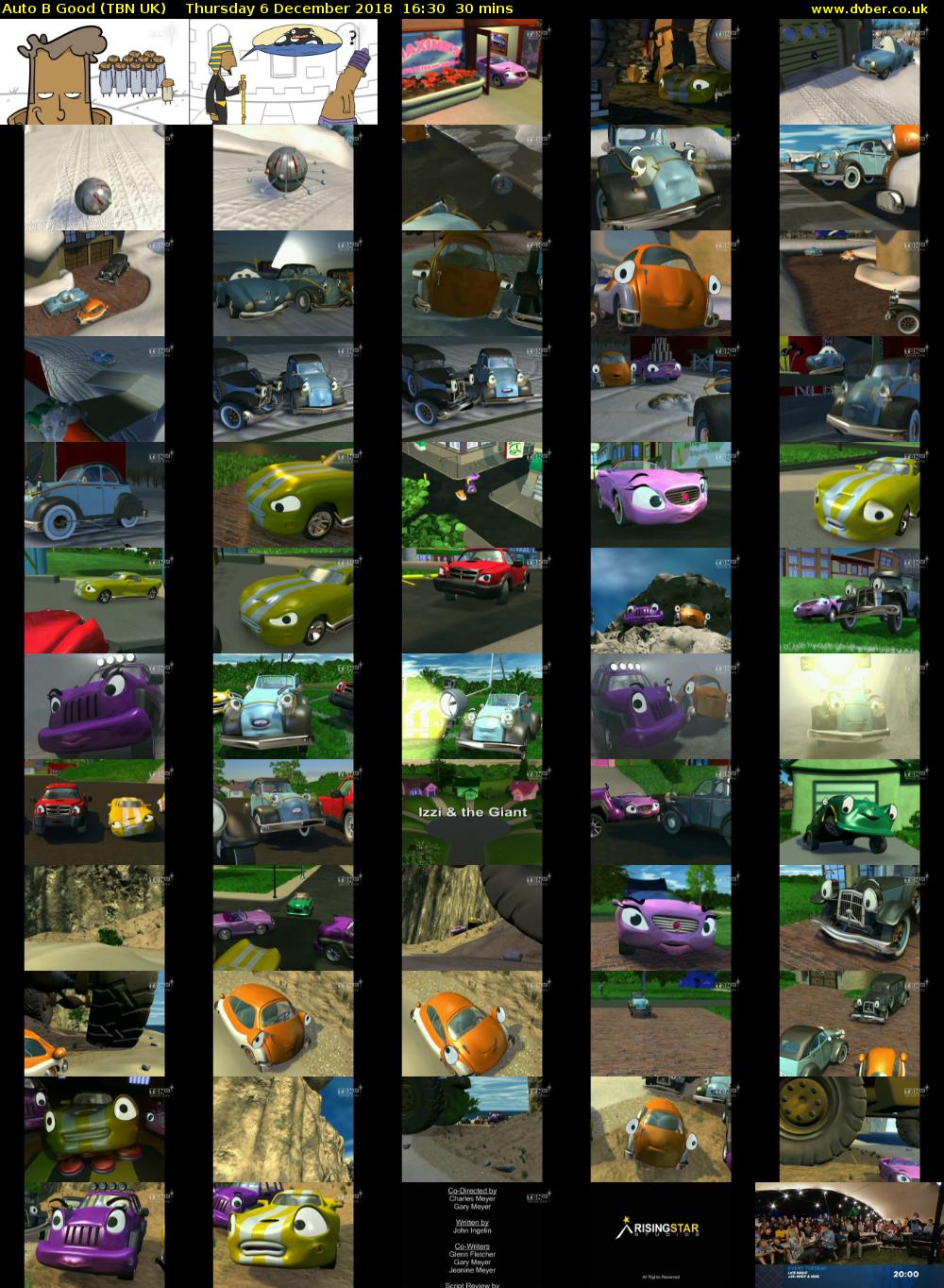 Auto B Good (TBN UK) Thursday 6 December 2018 16:30 - 17:00